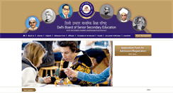 Desktop Screenshot of delhiboard.org